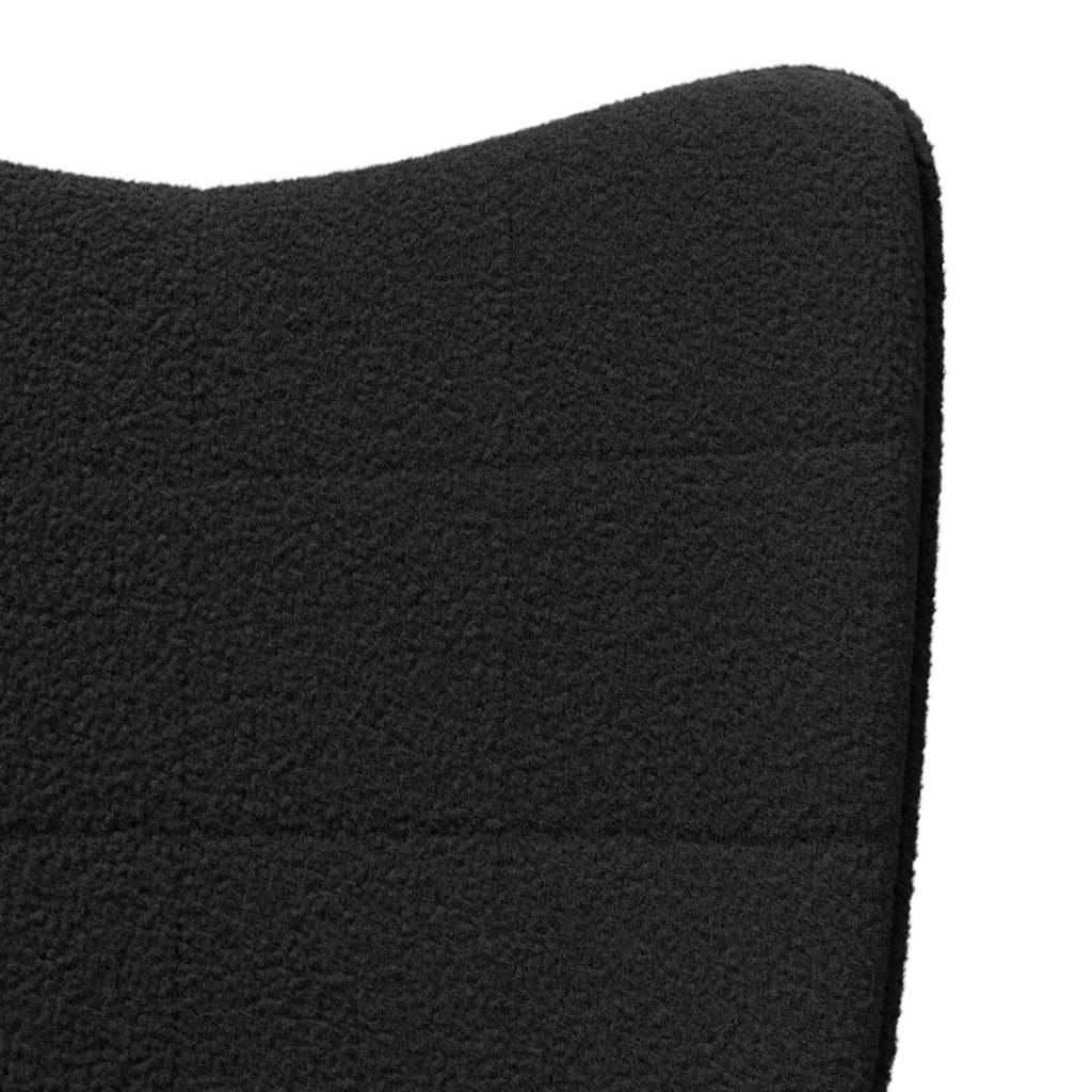 Relaxing Chair Black 61 x 78 x 98 cm Fabric