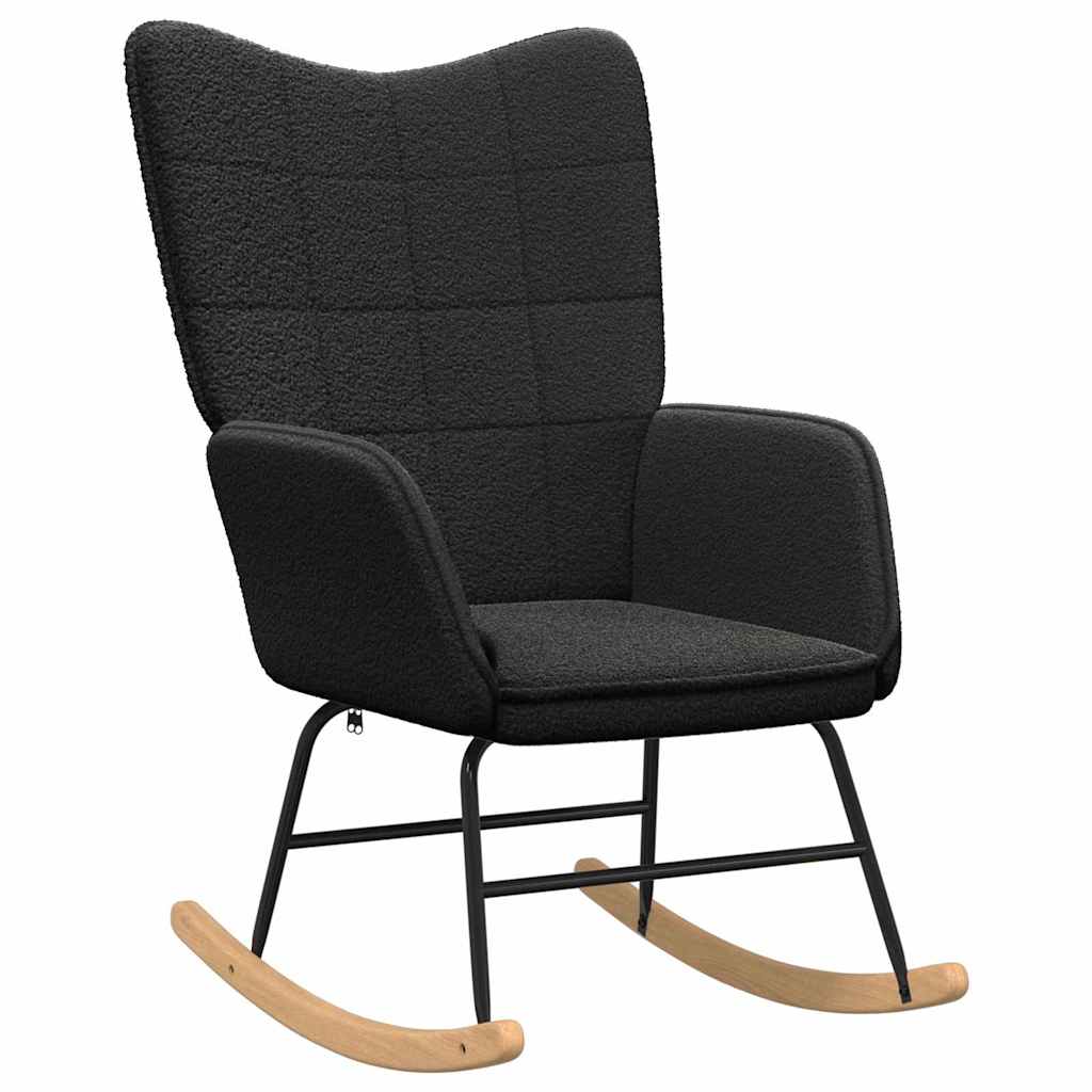 Relaxing Chair Black 61 x 78 x 98 cm Fabric