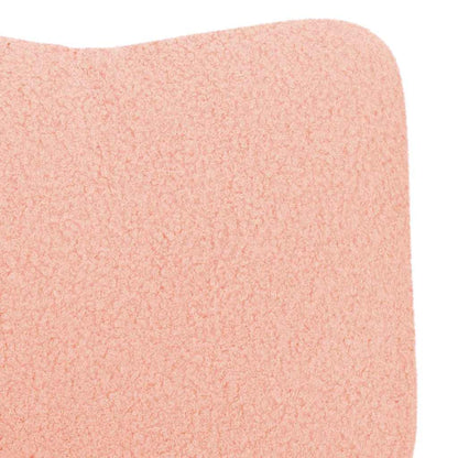 Relaxing Chair Pink 63 x 67 x 94 cm Fabric