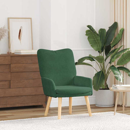 Relaxing Chair Jungle green 63 x 67 x 94 cm Fabric