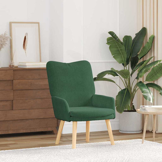 Relaxing Chair Jungle green 63 x 67 x 94 cm Fabric
