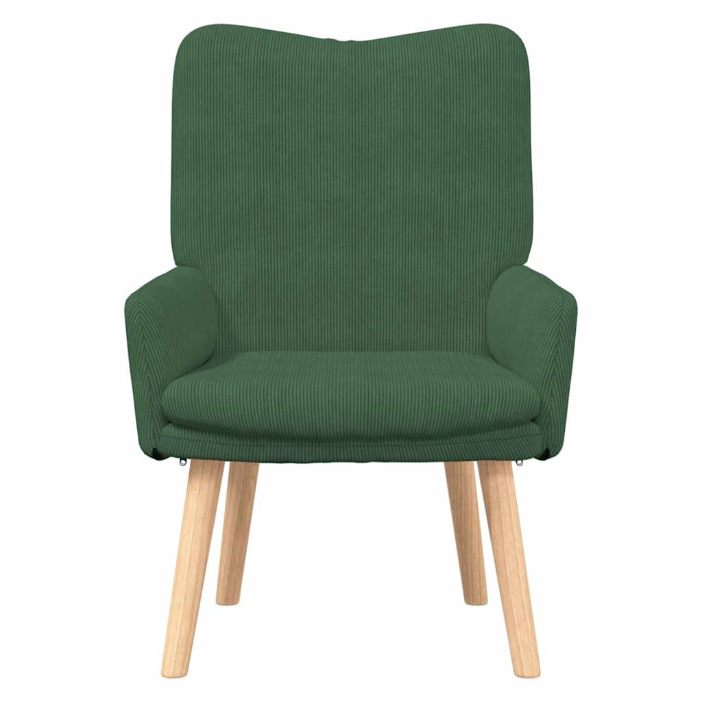 Relaxing Chair Jungle green 63 x 67 x 94 cm Fabric