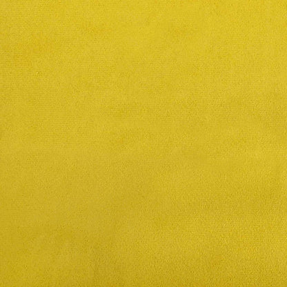 Relaxing Chair Yellow 63 x 67 x 94 cm Velvet