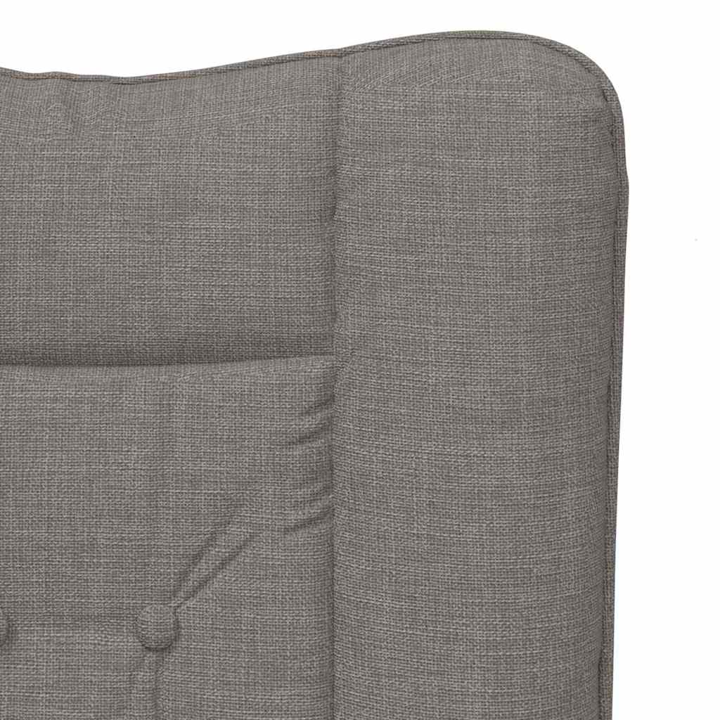 Armchair Taupe 63 x 67 x 94 cm Sherpa Fabric