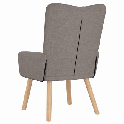 Armchair Taupe 63 x 67 x 94 cm Sherpa Fabric