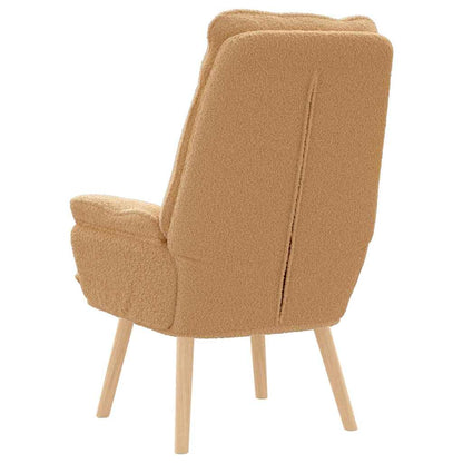 Armchair Beige 61 x 78 x 98 cm Sherpa Fabric