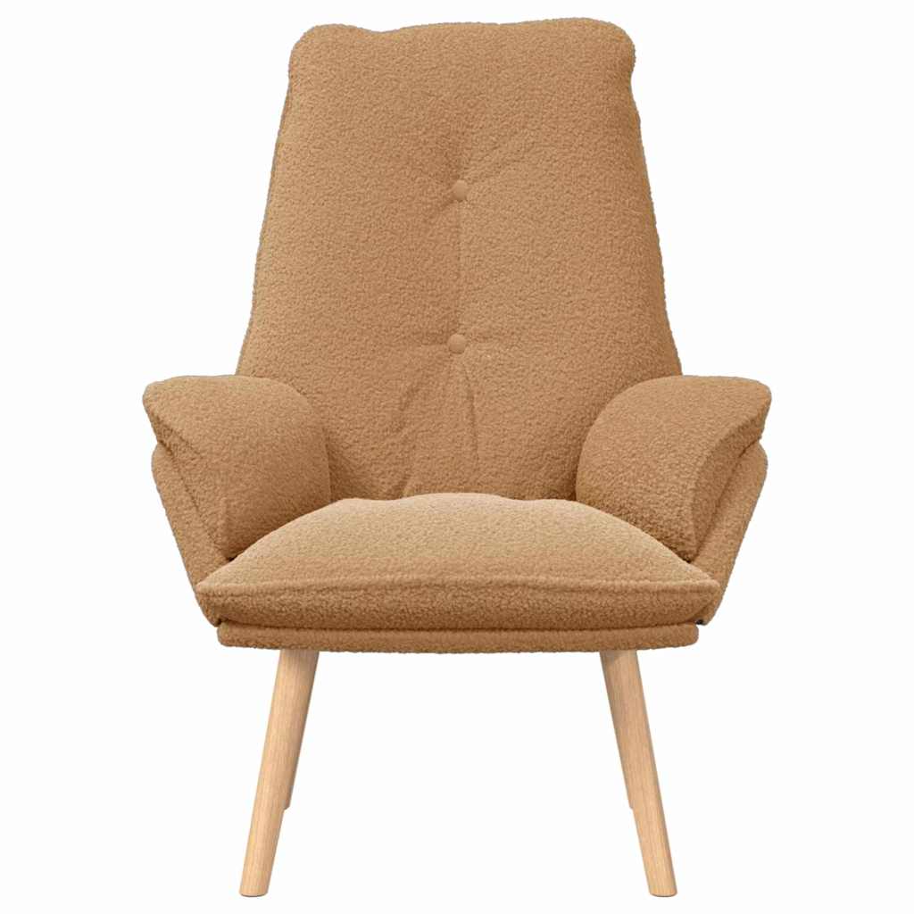 Armchair Beige 61 x 78 x 98 cm Sherpa Fabric