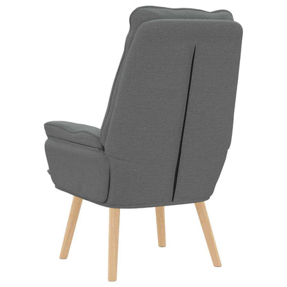 Relaxing Chair Dark grey 69 x 74 x 93 cm Fabric