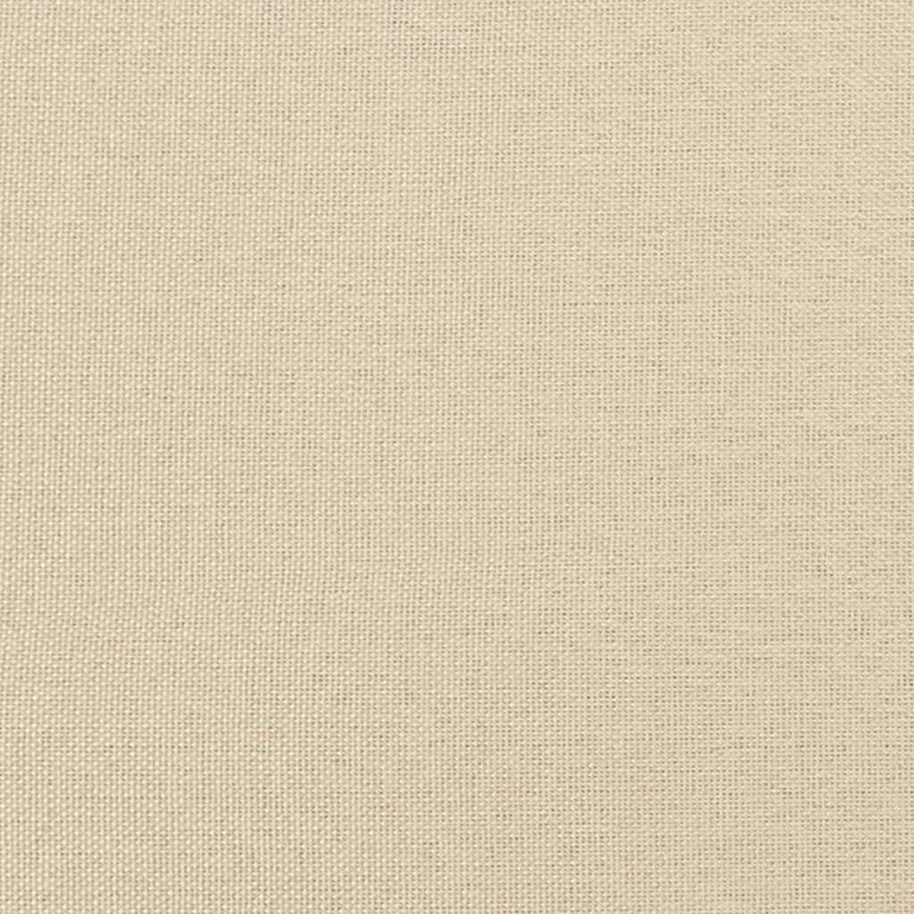 Relaxing Chair Cream 69 x 74 x 93 cm Fabric