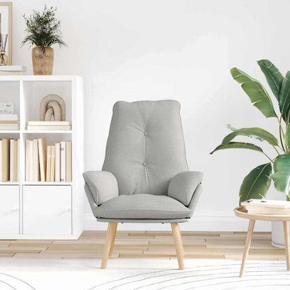 Relaxing Chair Cloud grey 69 x 74 x 93 cm Fabric