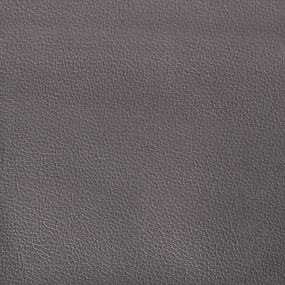 Relaxing Chair Grey 69 x 74 x 93 cm Faux leather