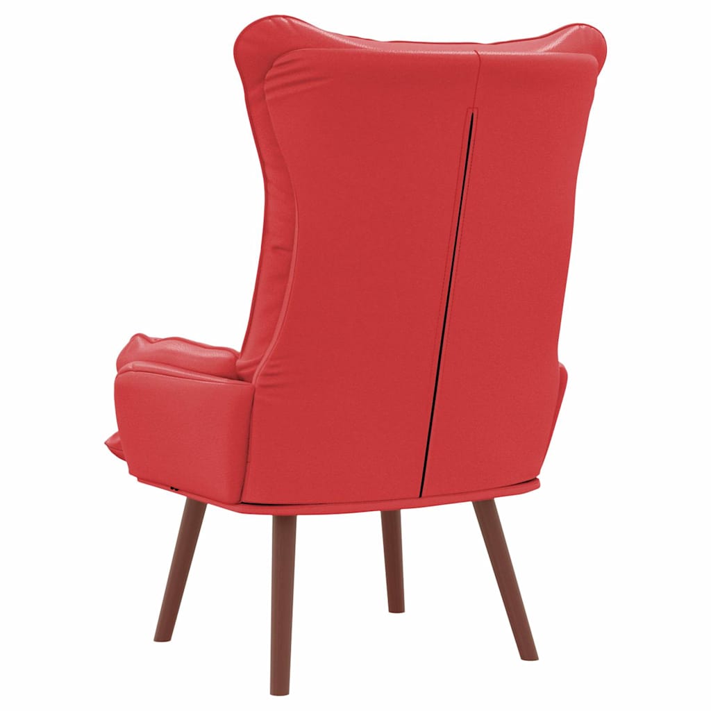 Armchair Red 69 x 74 x 93 cm Artificial Leather