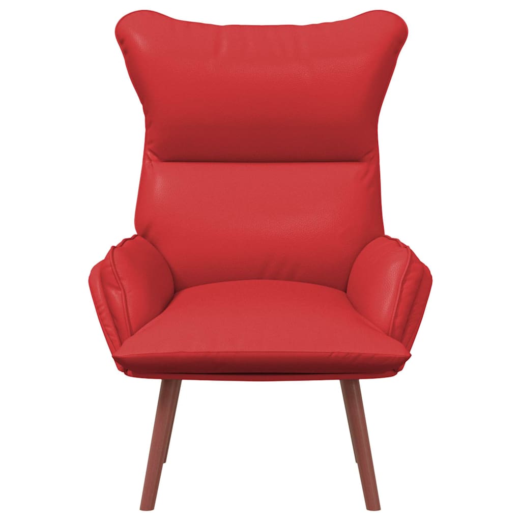 Armchair Red 69 x 74 x 93 cm Artificial Leather