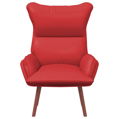 Armchair Red 69 x 74 x 93 cm Artificial Leather