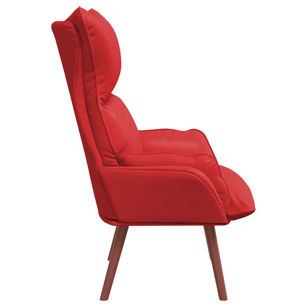 Armchair Red 69 x 74 x 93 cm Artificial Leather