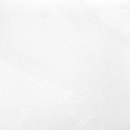 Relaxing Chair White 69 x 74 x 93 cm Faux leather