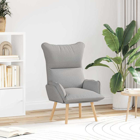 Relaxing Chair Cloud grey 69 x 74 x 93 cm Fabric