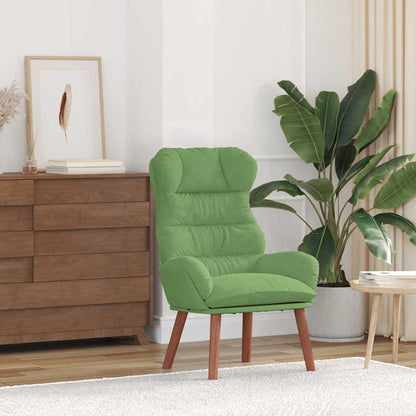 Relaxing Chair Light green 69 x 74 x 93 cm Velvet