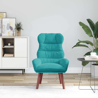 Armchair Turquoise 69 x 74 x 93 cm Velvet
