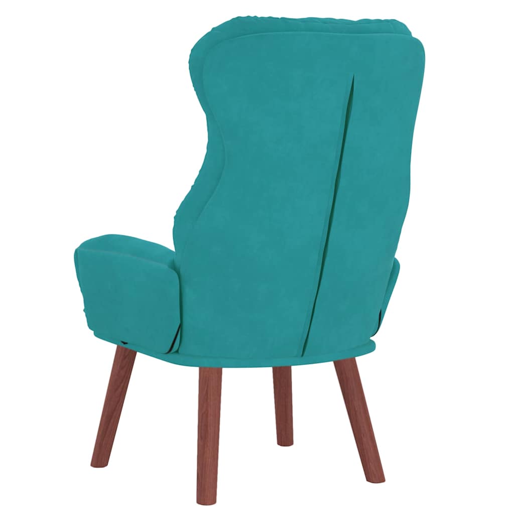 Armchair Turquoise 69 x 74 x 93 cm Velvet