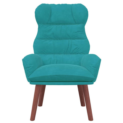 Armchair Turquoise 69 x 74 x 93 cm Velvet