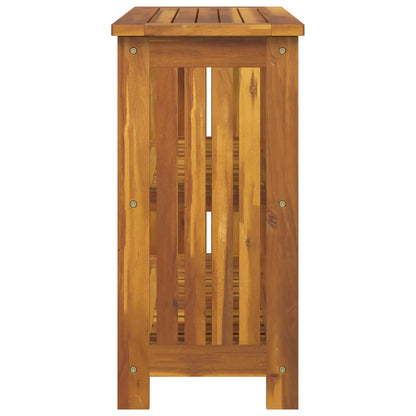 Garden Cabinet with Shelf with Storage Brown 75 x 35 x 70cm