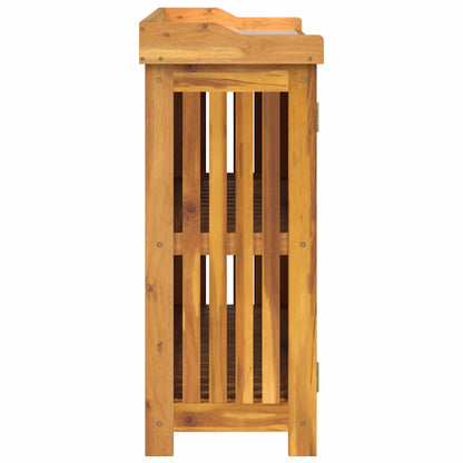 Garden Cabinet with Storage with Door Brown 93 x 41.5 x 98cm