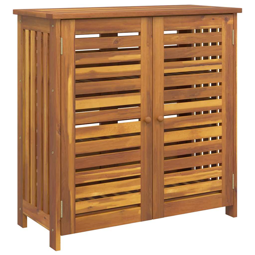 Garden Cabinet with Storage with Door Brown 90 x 40 x 90cm