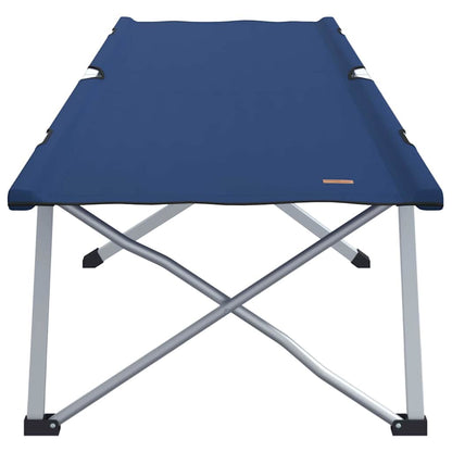 Folding Camping Bed Folding Blue 62 x 194 x 42 cm Oxford fabric