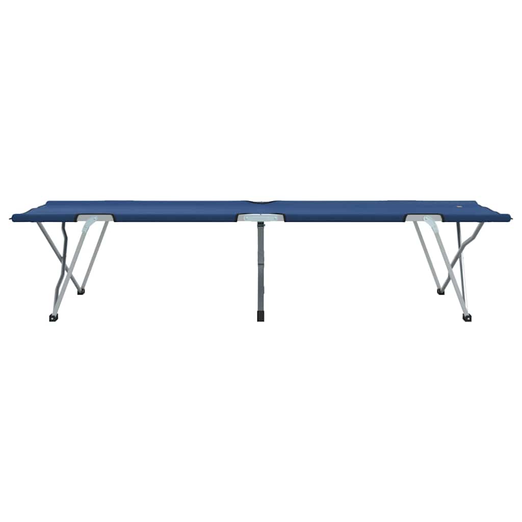 Folding Camping Bed Folding Blue 62 x 194 x 42 cm Oxford fabric