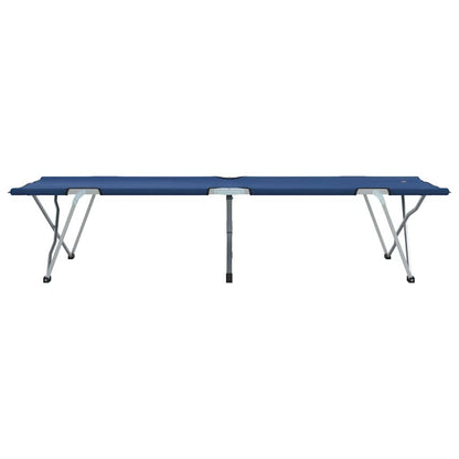 Folding Camping Bed Folding Blue 62 x 194 x 42 cm Oxford fabric