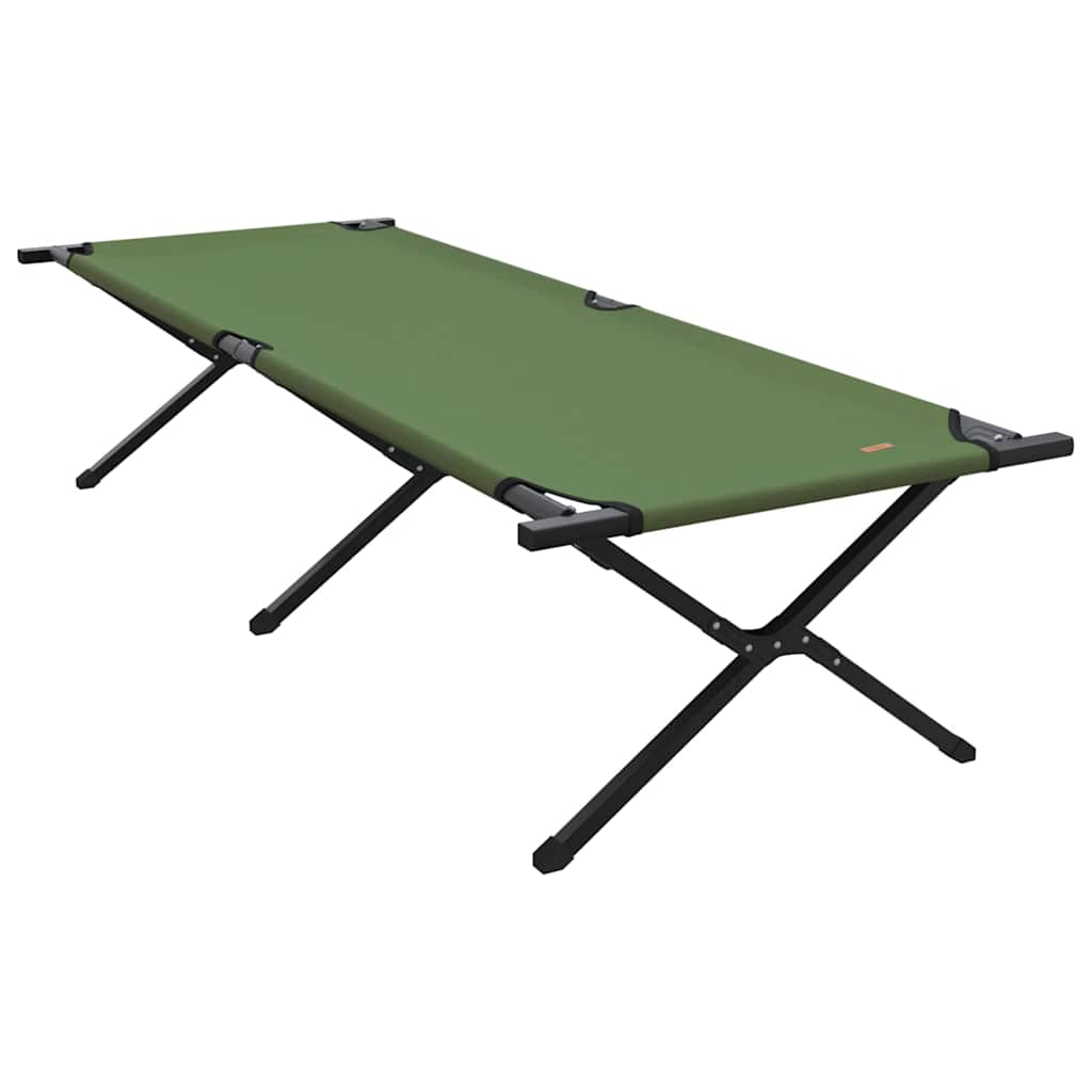 Folding Camping Bed Folding Manual Amy yellow Oxford fabric