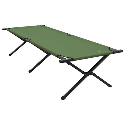 Folding Camping Bed Folding Manual Amy yellow Oxford fabric