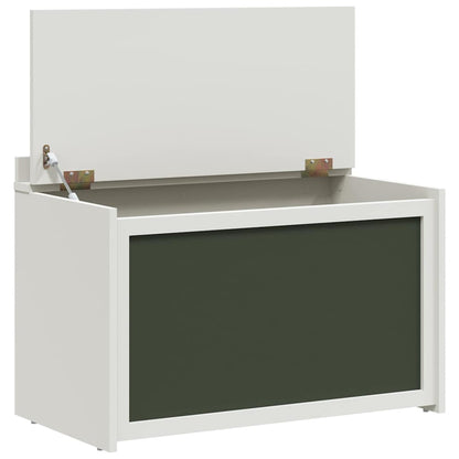 Box with Storage White 73 x 33 x 55 cm Engineered wood
