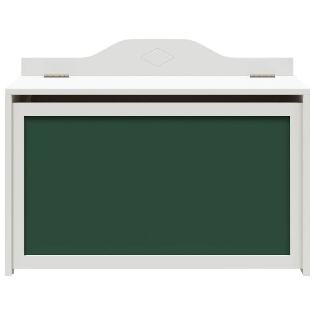 Box with Storage White 73 x 33 x 55 cm Engineered wood