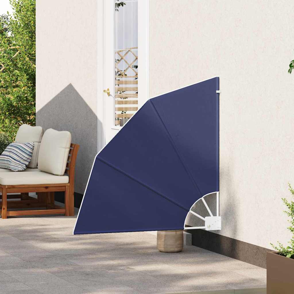 Balcony Privacy Screen Navy blue 115 x 115 cm Fabric