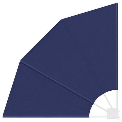 Balcony Privacy Screen Navy blue 115 x 115 cm Fabric