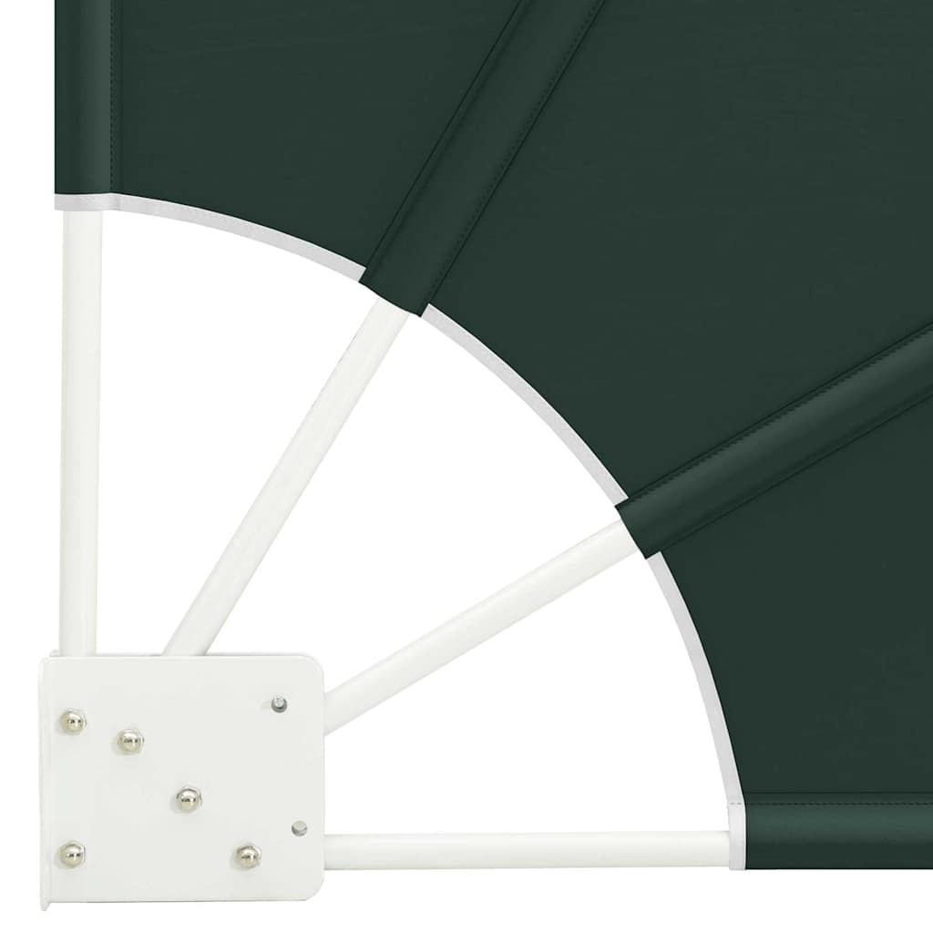 Balcony Privacy Screen Dark green 115 x 115 cm Fabric