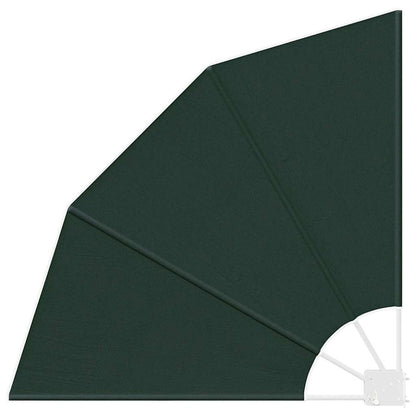 Balcony Privacy Screen Dark green 115 x 115 cm Fabric