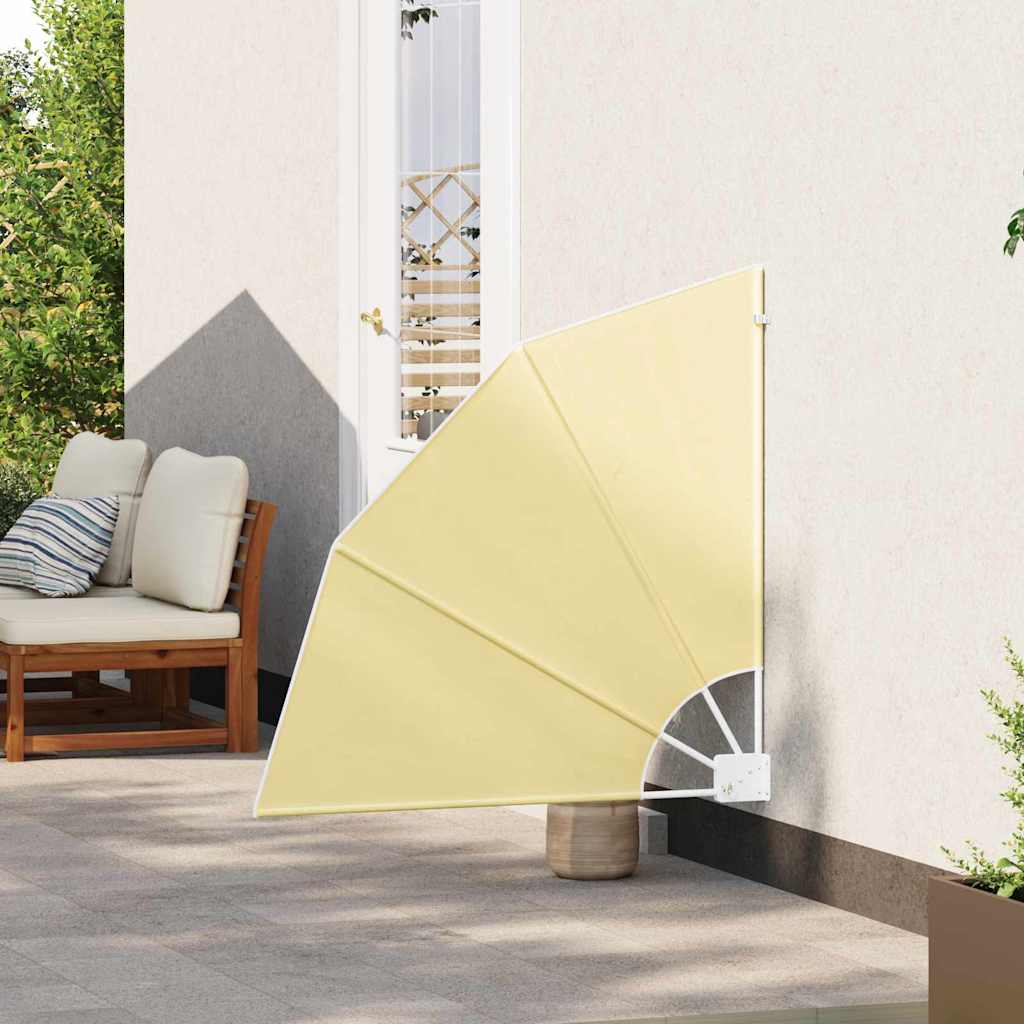 Balcony Privacy Screen Sand 115 x 115 cm Fabric