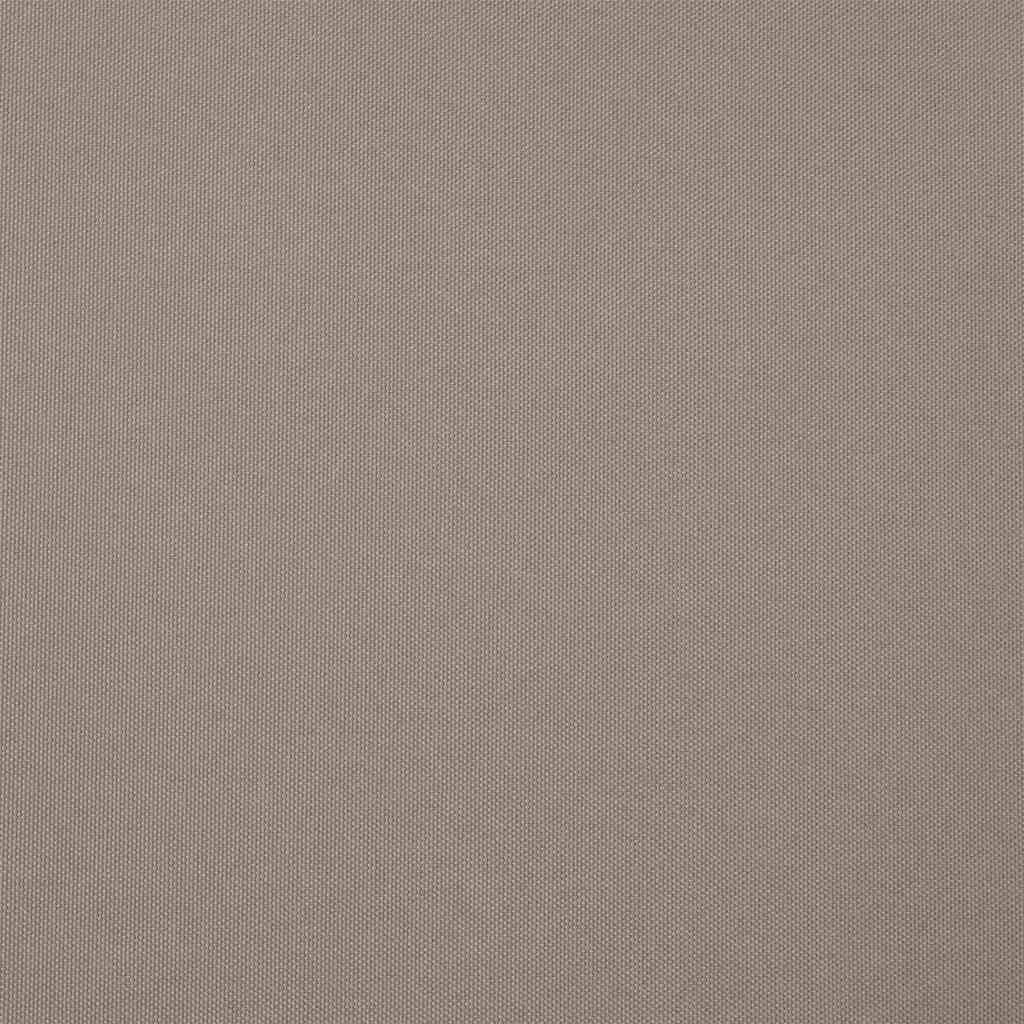 Balcony Privacy Screen Taupe 160 x 160 cm Fabric