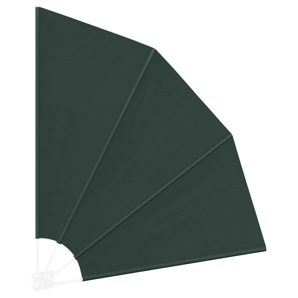 Balcony Privacy Screen Dark green 160 x 160 cm Fabric