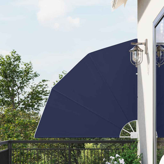 Balcony Privacy Screen Navy blue 140 x 140 cm Fabric