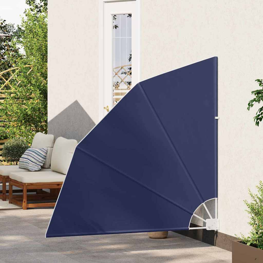 Balcony Privacy Screen Navy blue 140 x 140 cm Fabric