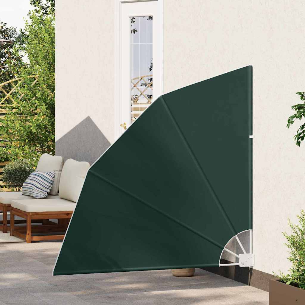 Balcony Privacy Screen Dark green 140 x 140 cm Fabric
