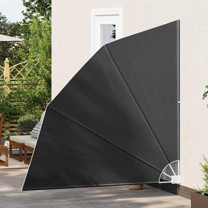Balcony Privacy Screen Anthracite 210 x 210 cm Fabric