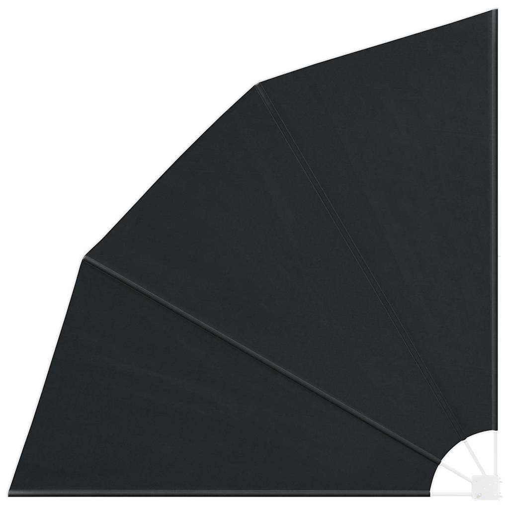 Balcony Privacy Screen Anthracite 210 x 210 cm Fabric