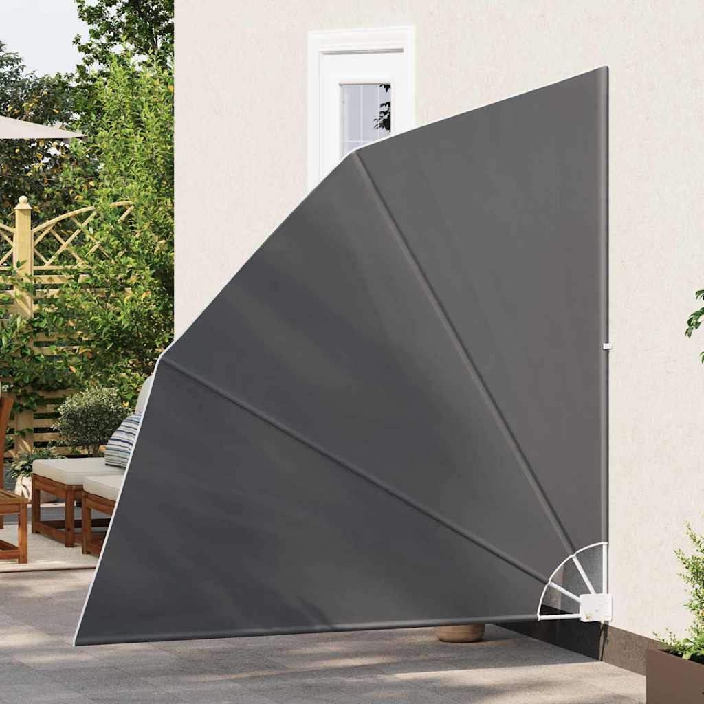 Balcony Privacy Screen Black 210 x 210 cm Fabric