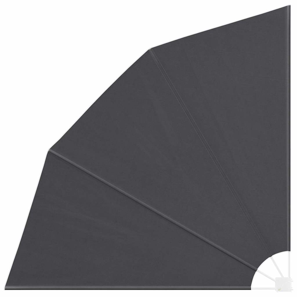 Balcony Privacy Screen Black 210 x 210 cm Fabric