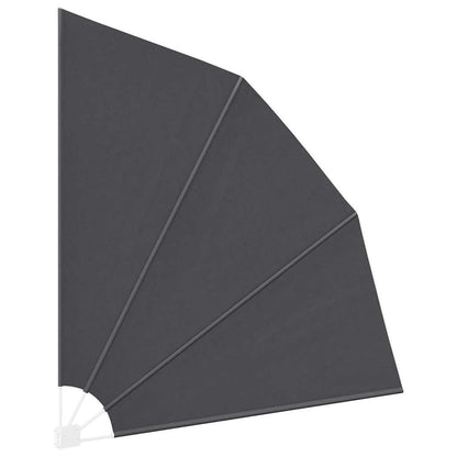 Balcony Privacy Screen Black 210 x 210 cm Fabric
